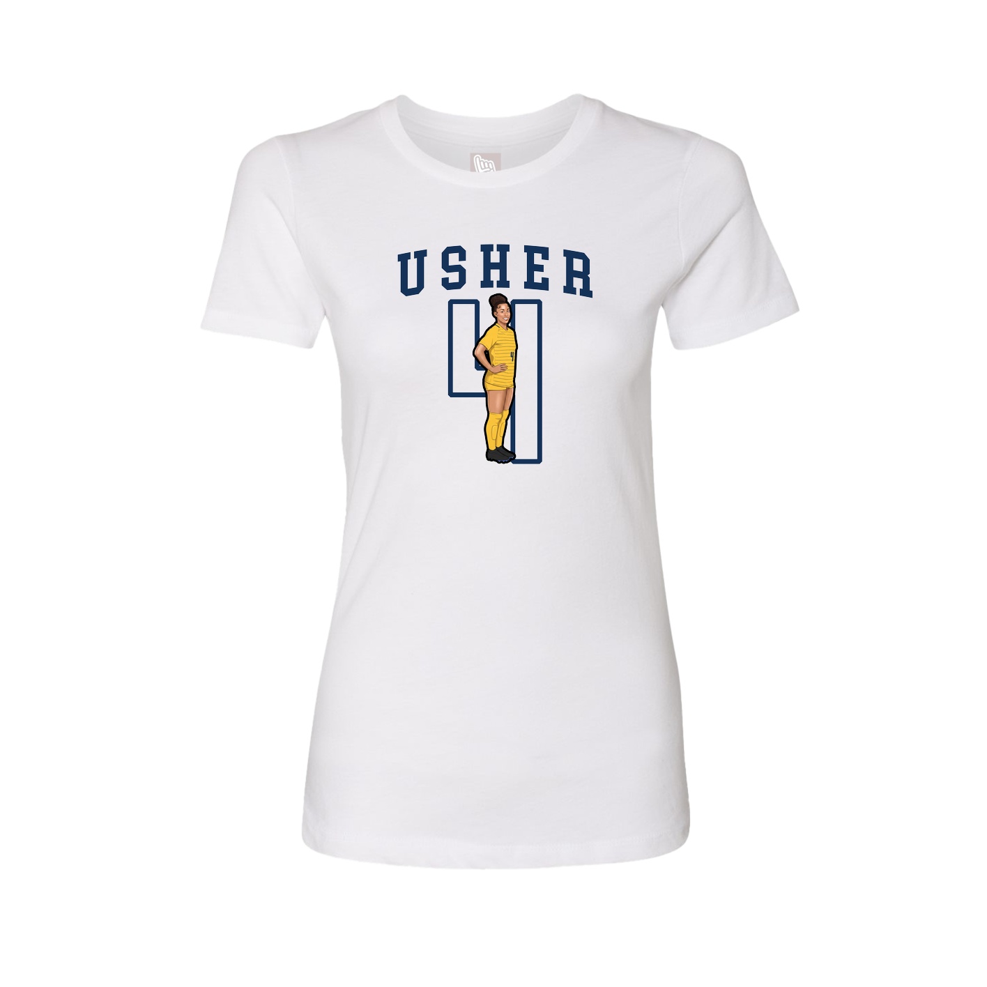 Fitted Women's Tee — Shirsey in White