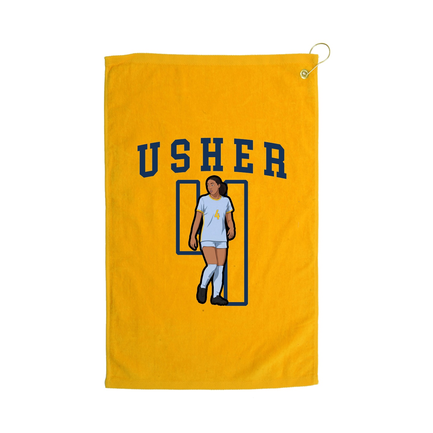 Golf Towel — Shirsey in Gold
