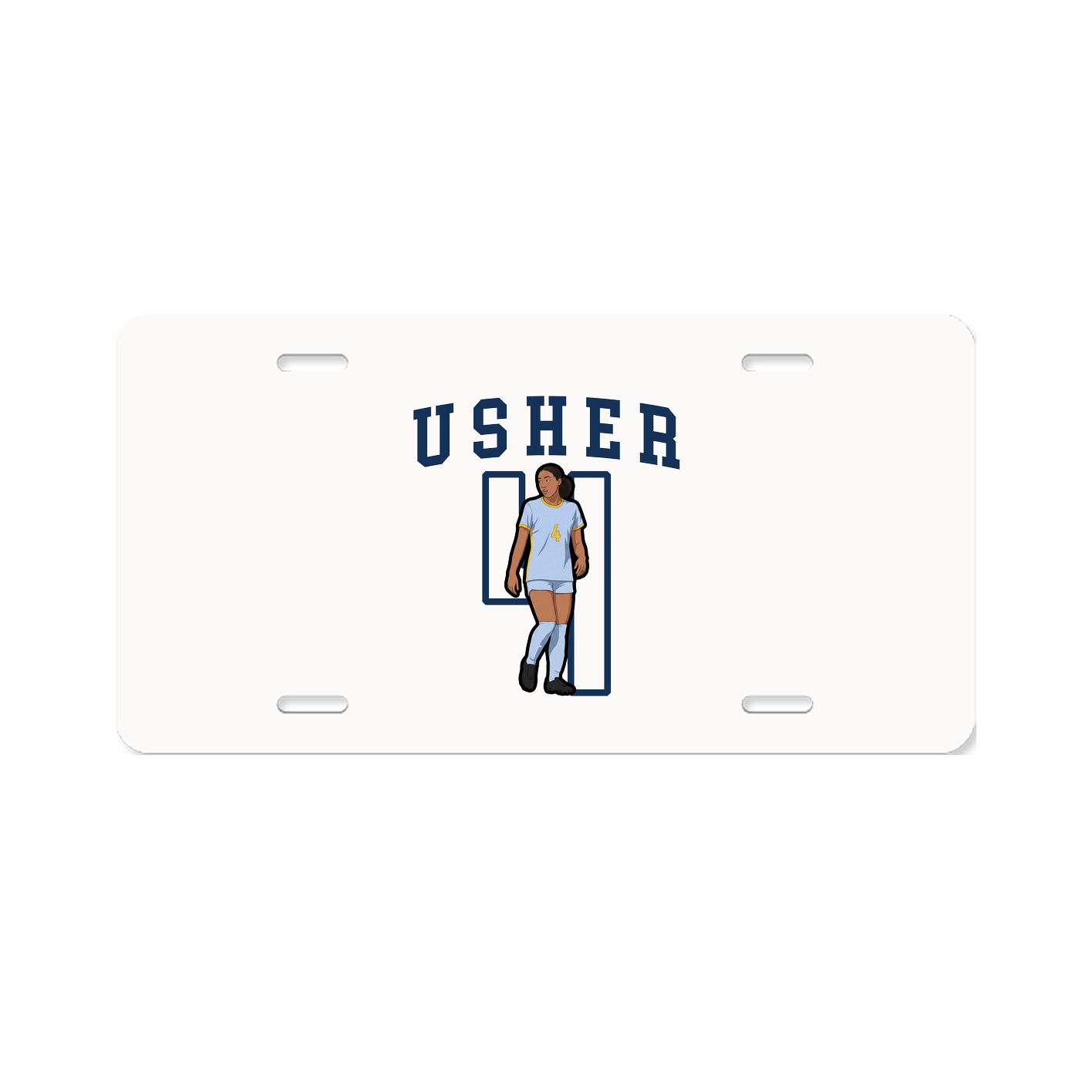License Plate — Shirsey in Classic