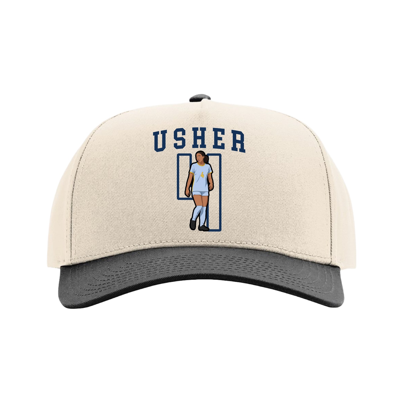 Full Fabric Five-Panel Champ Cap