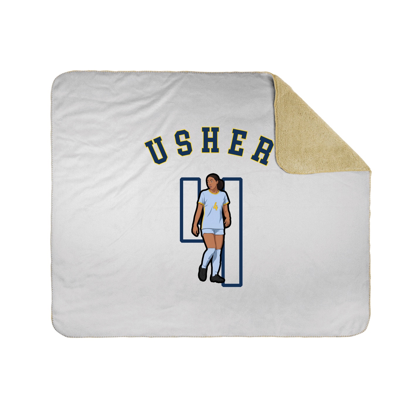 Throw Blanket — Shirsey Arch in White