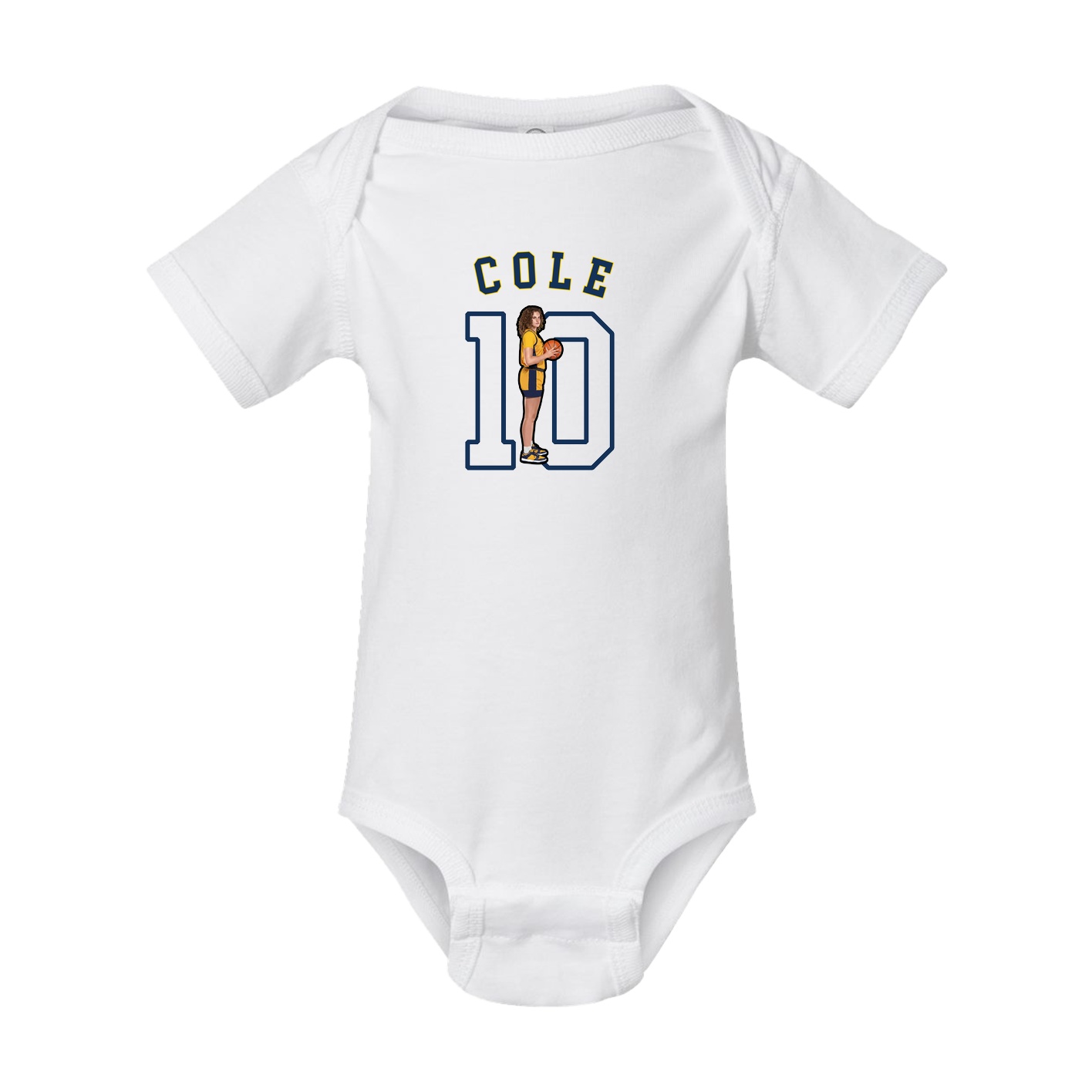 Baby Onesie — Shirsey Arch in White