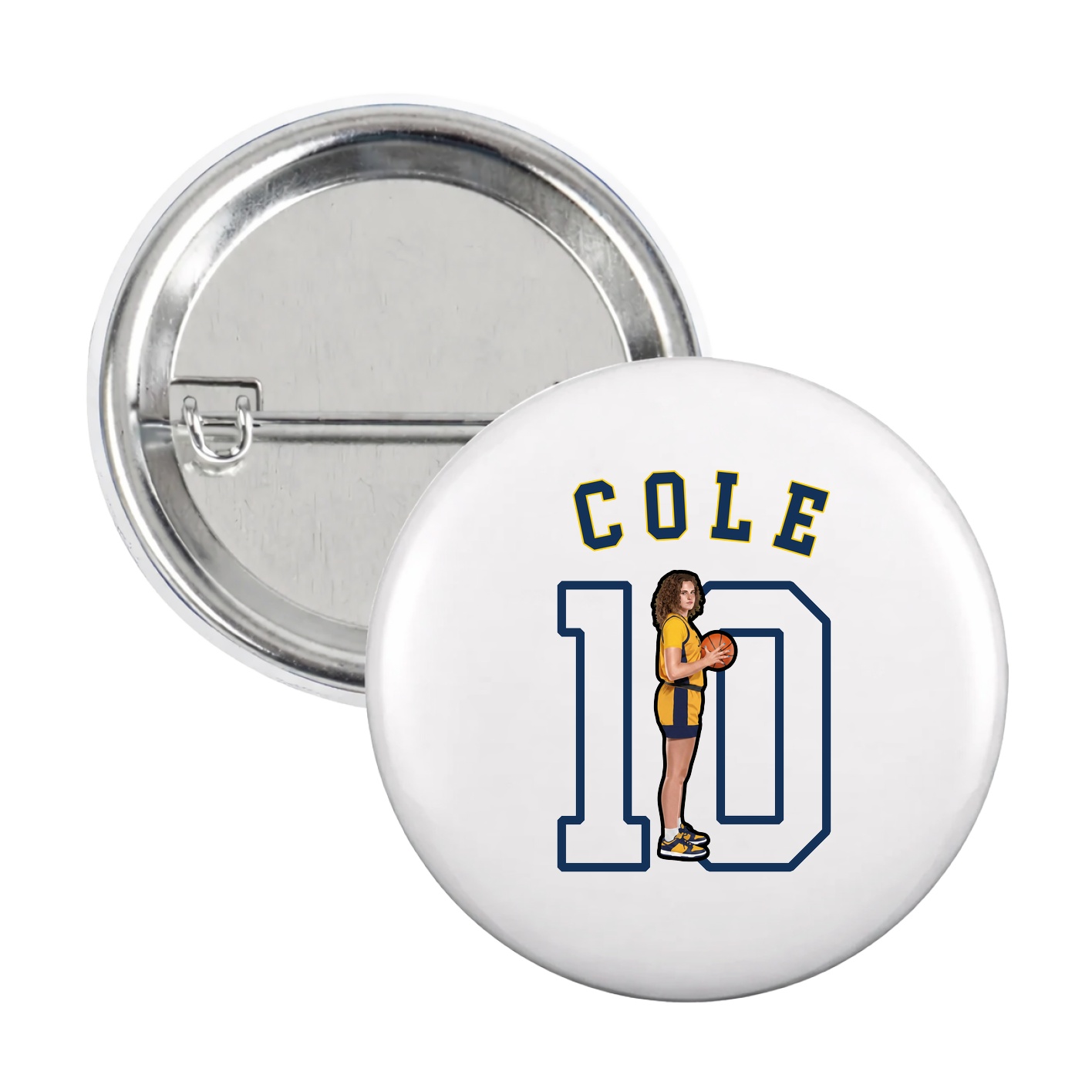 Game Day Button — Shirsey Arch in White
