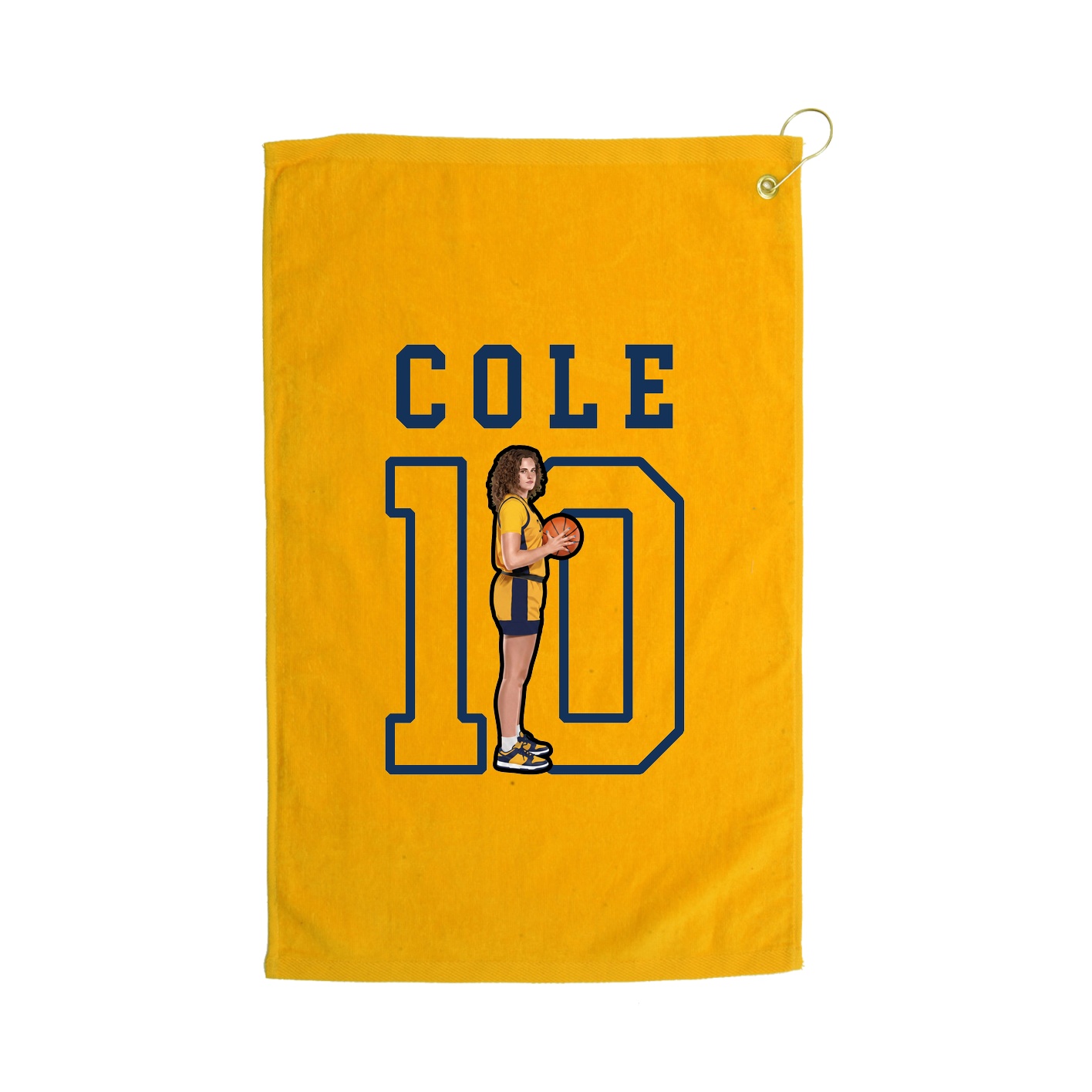 Golf Towel — Shirsey in Gold