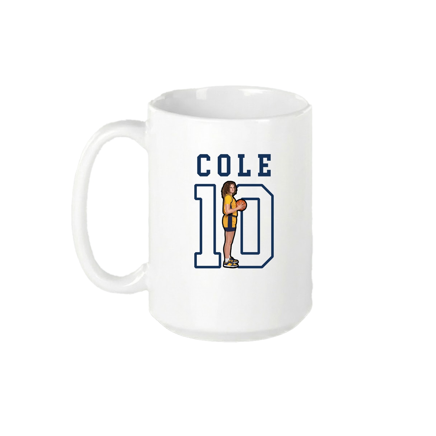 15oz Coffee Mug — Shirsey in White