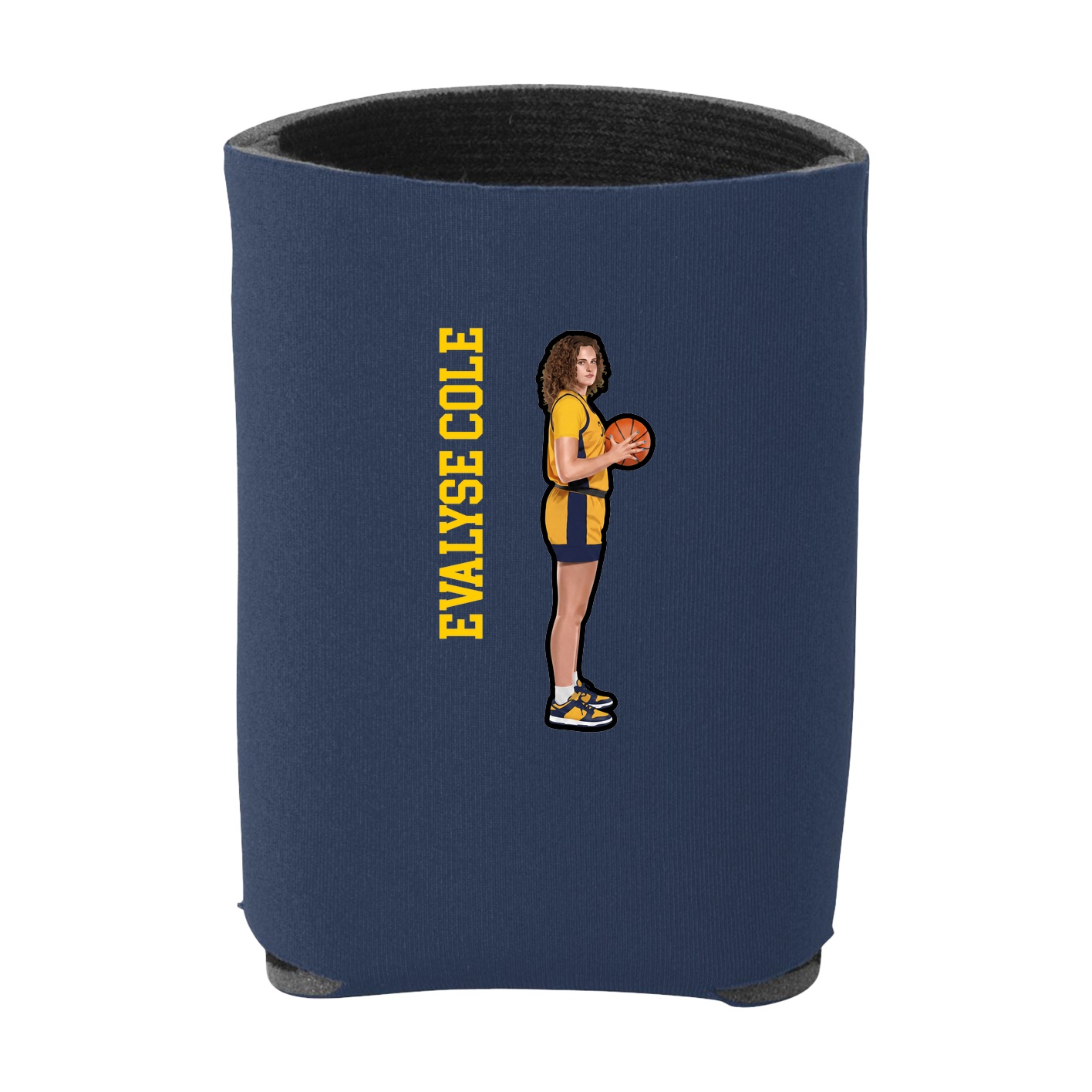 Can Holder — Name Vertical in Navy