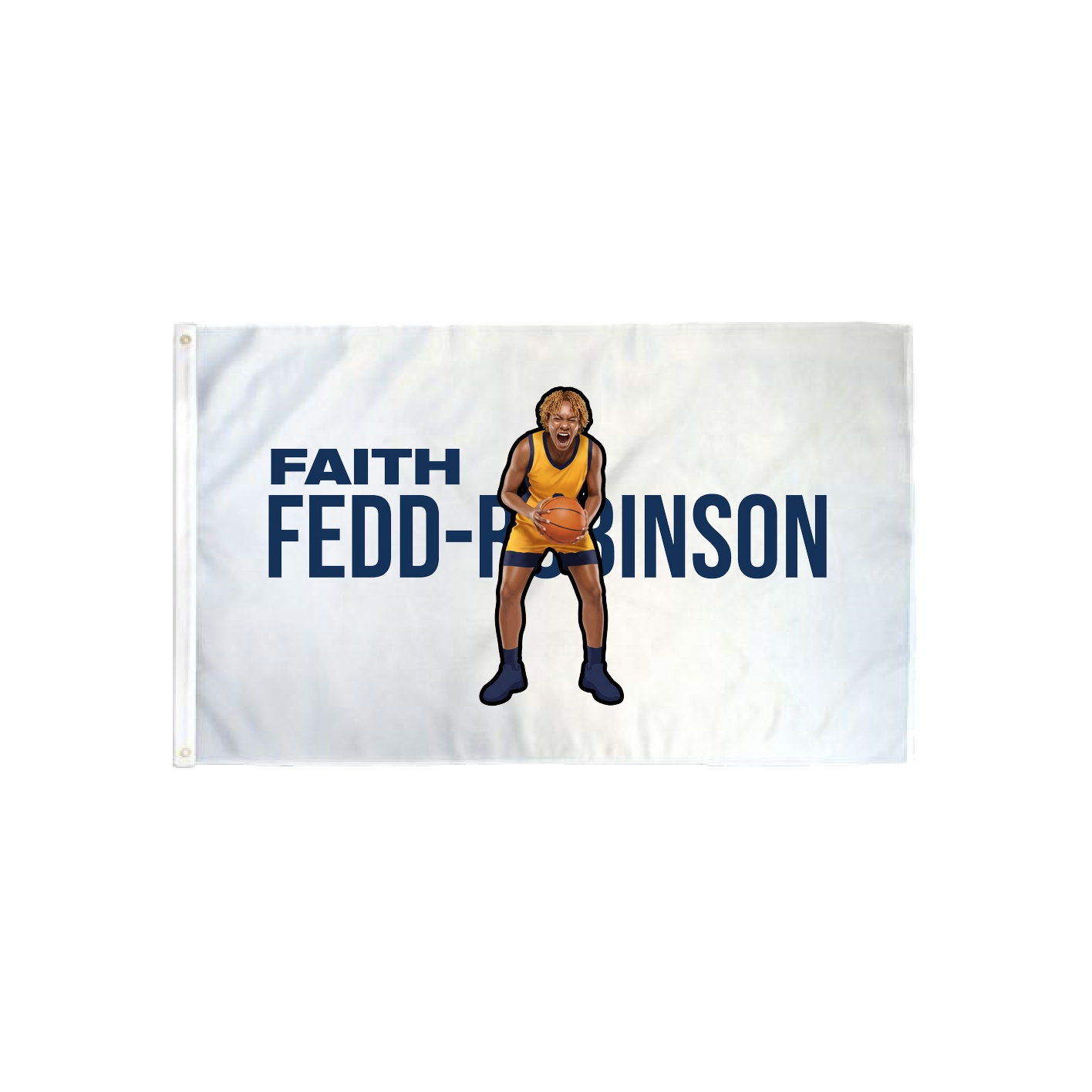 3x5 Flag — Player Name in Classic