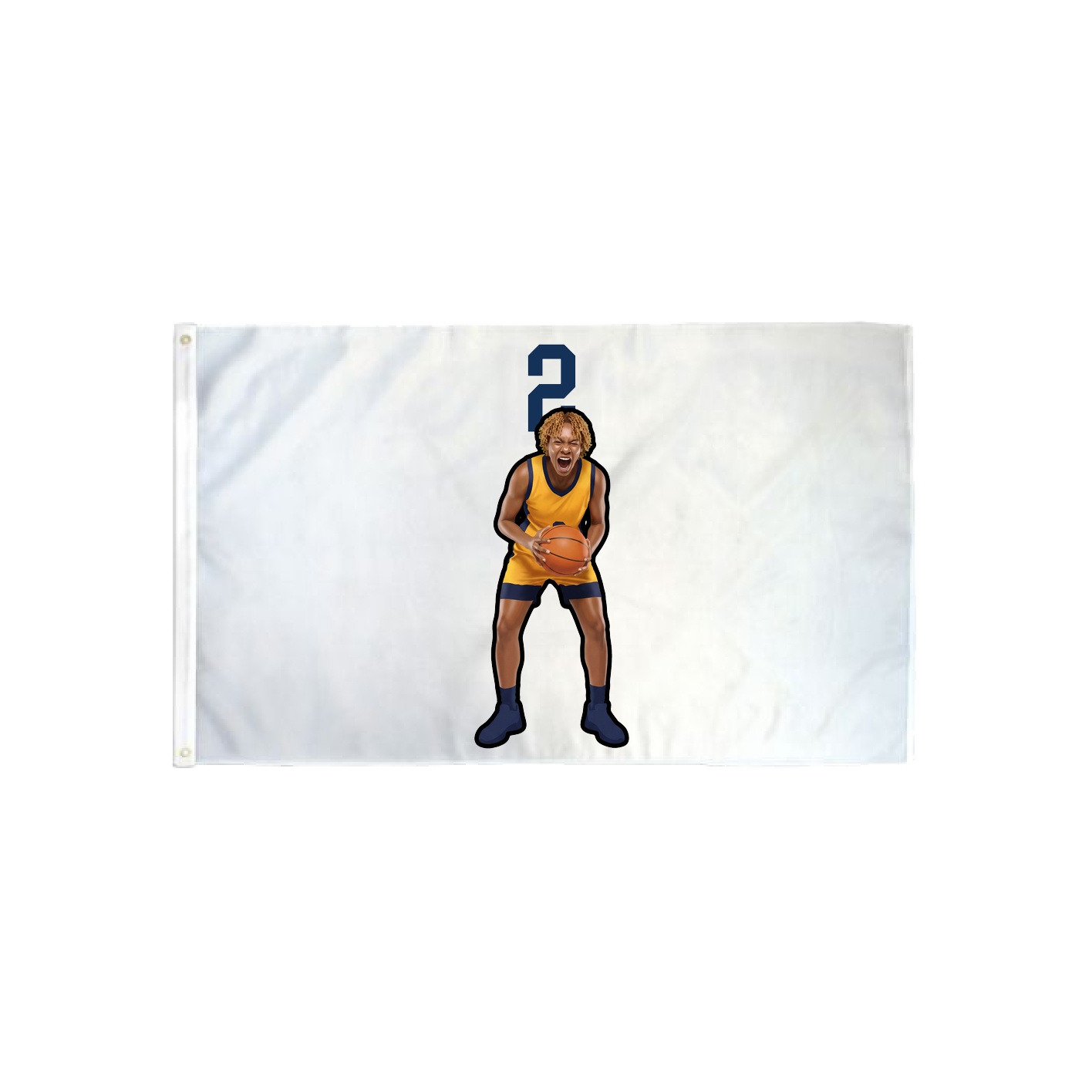 3x5 Flag — Number Top in Classic