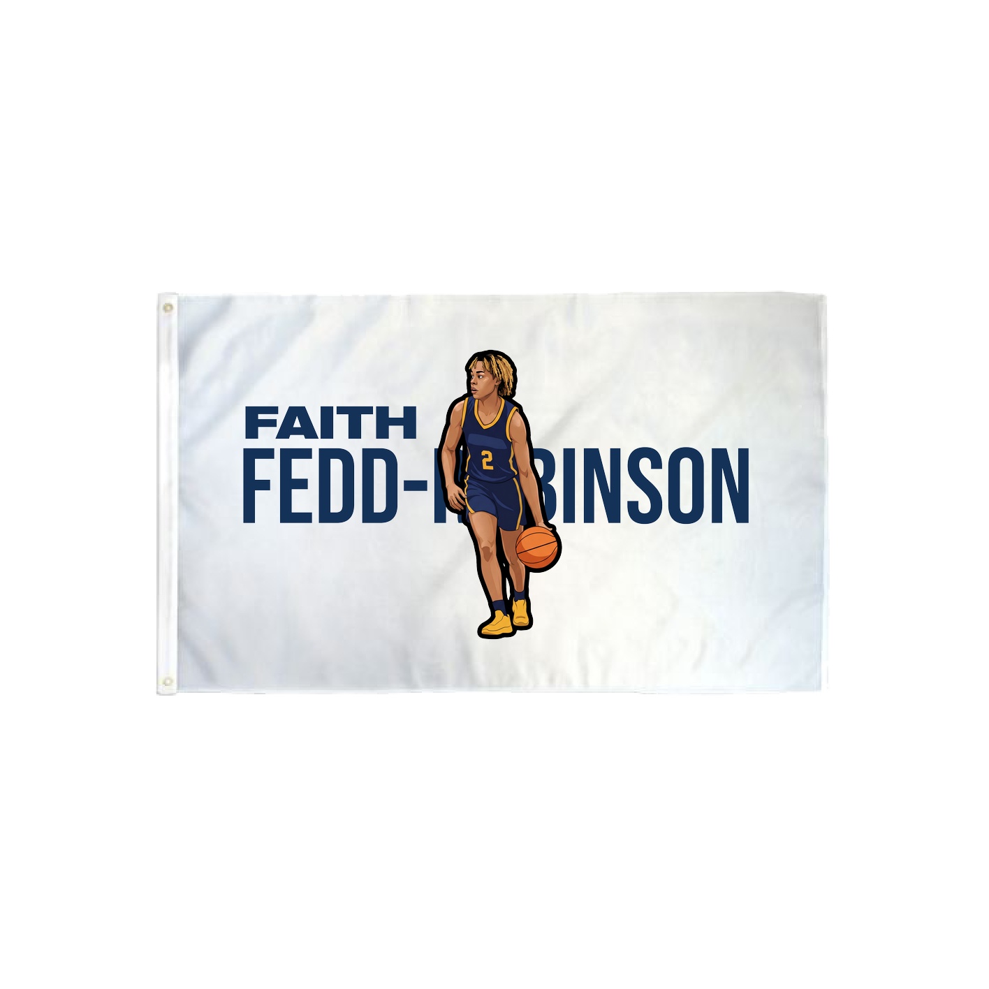 3x5 Flag — Player Name in Classic