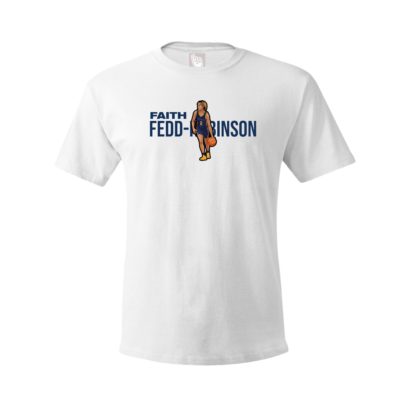 Youth Tee — Player Name in White