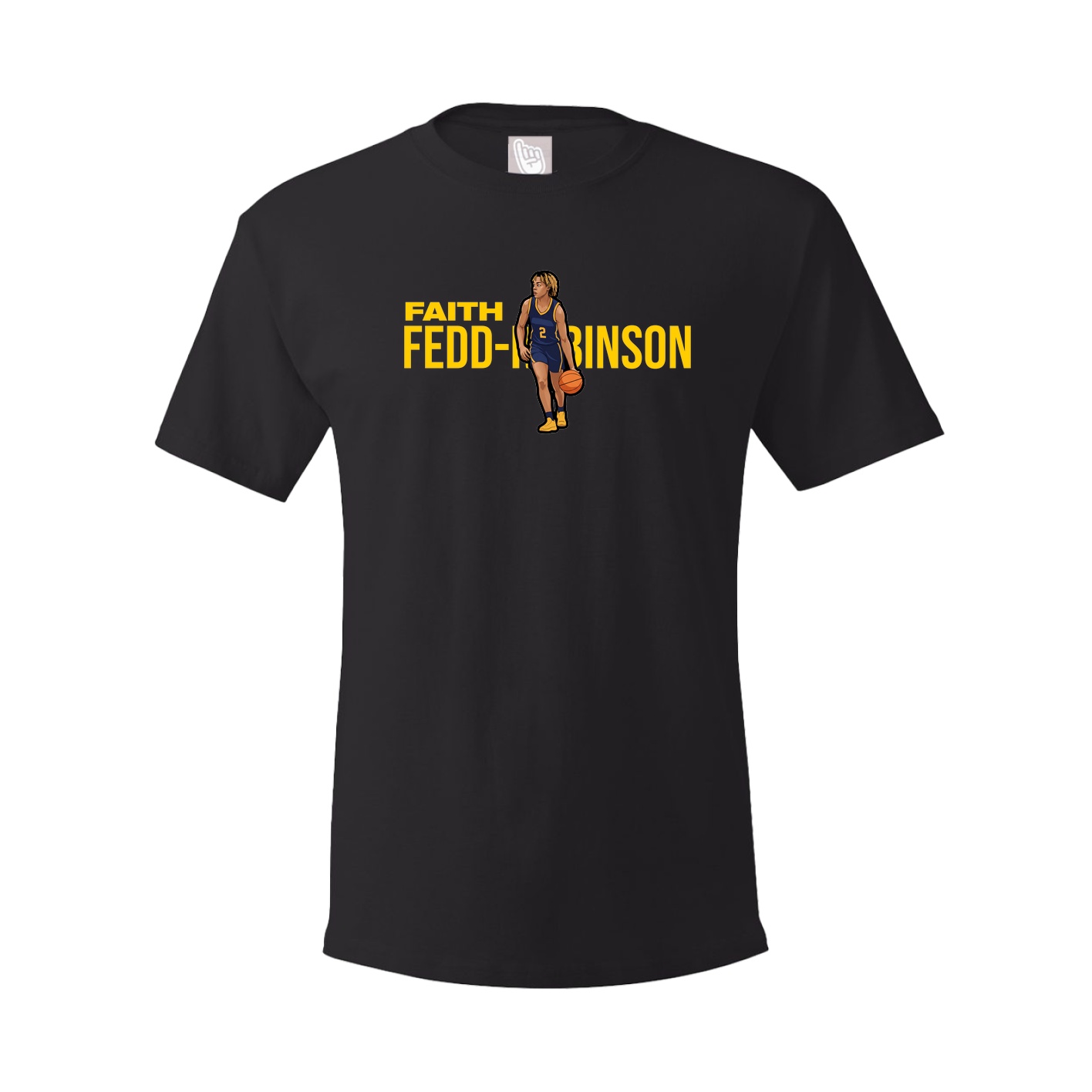 Youth Tee — Player Name in Black