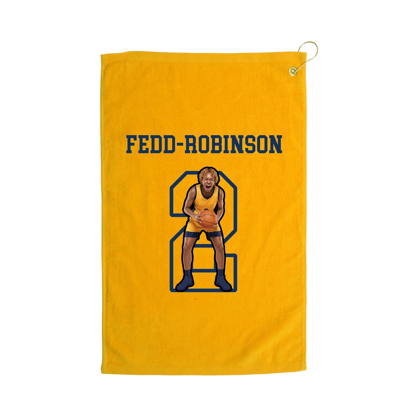 Golf Towel — Shirsey in Gold