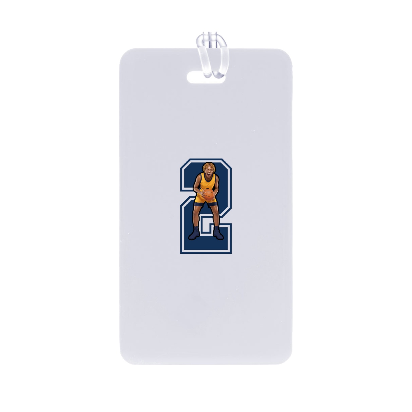 Bag Tag — Number in Classic