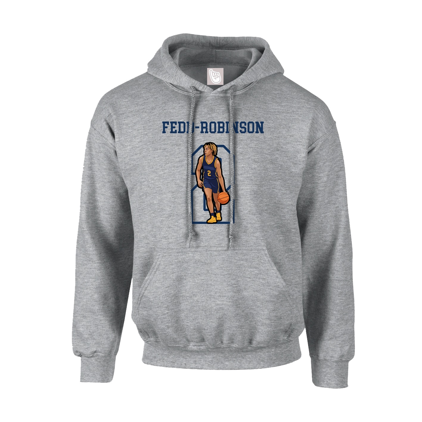 Hoodie — Shirsey in Grey