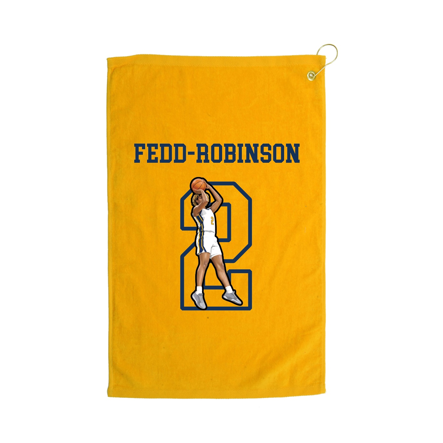 Golf Towel — Shirsey in Gold