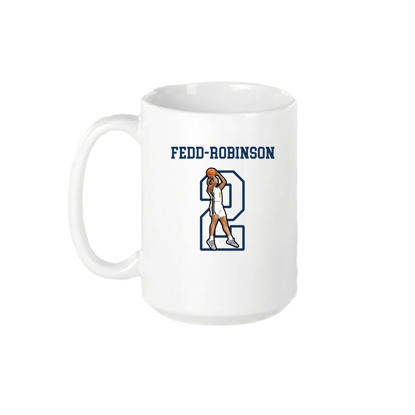 15oz Coffee Mug — Shirsey in White