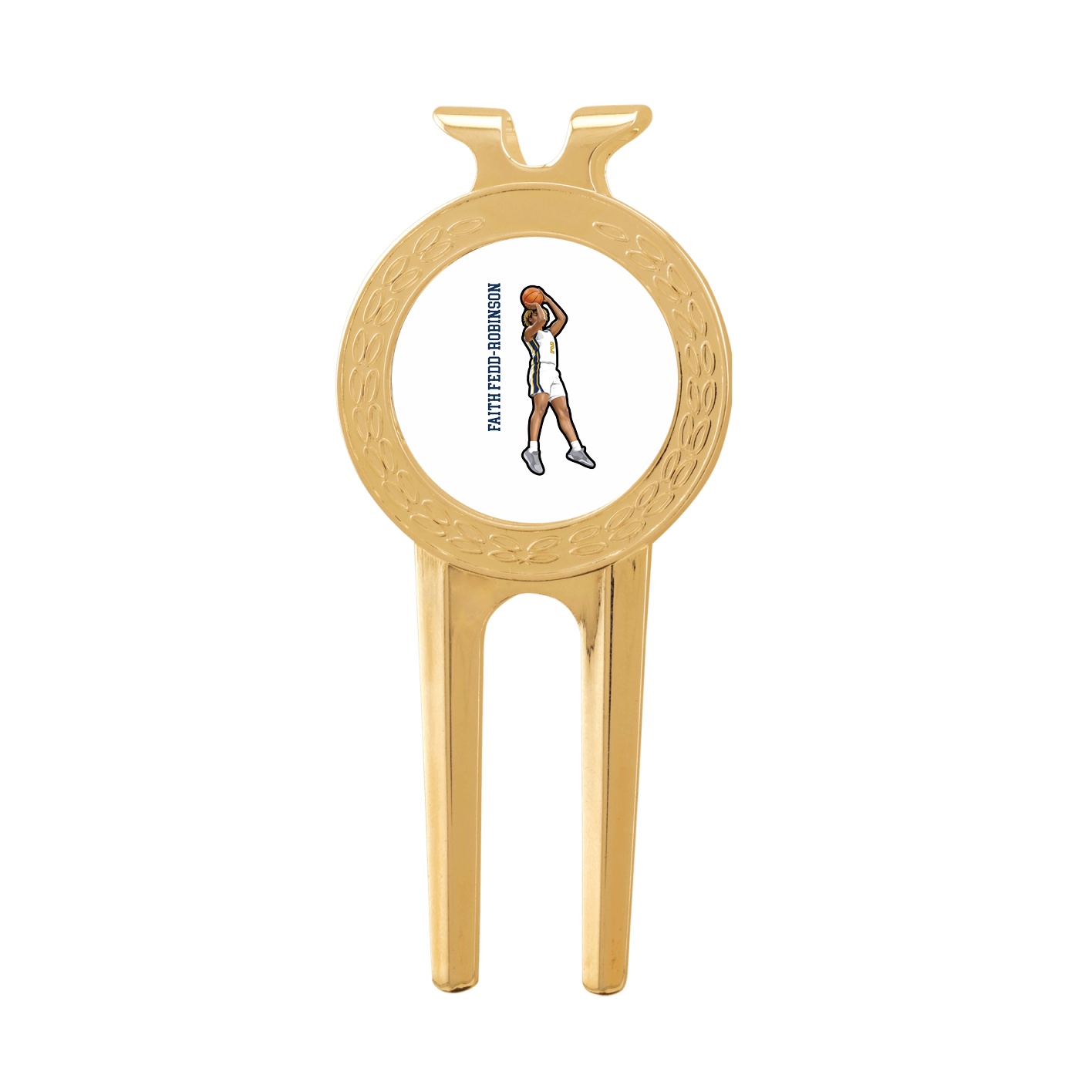 Divot Tool with Ball Marker — Name Vertical in Classic