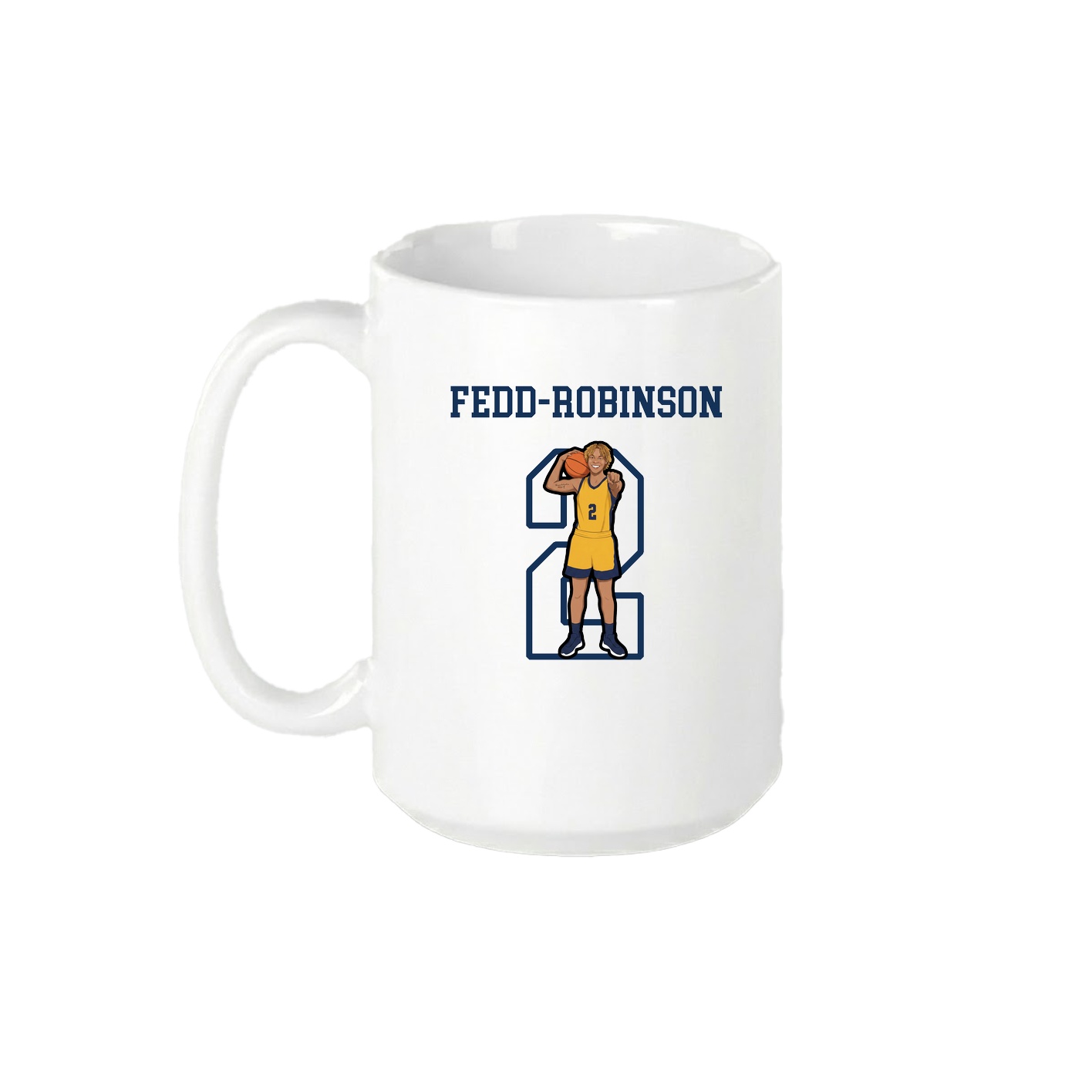 15oz Coffee Mug — Shirsey in White
