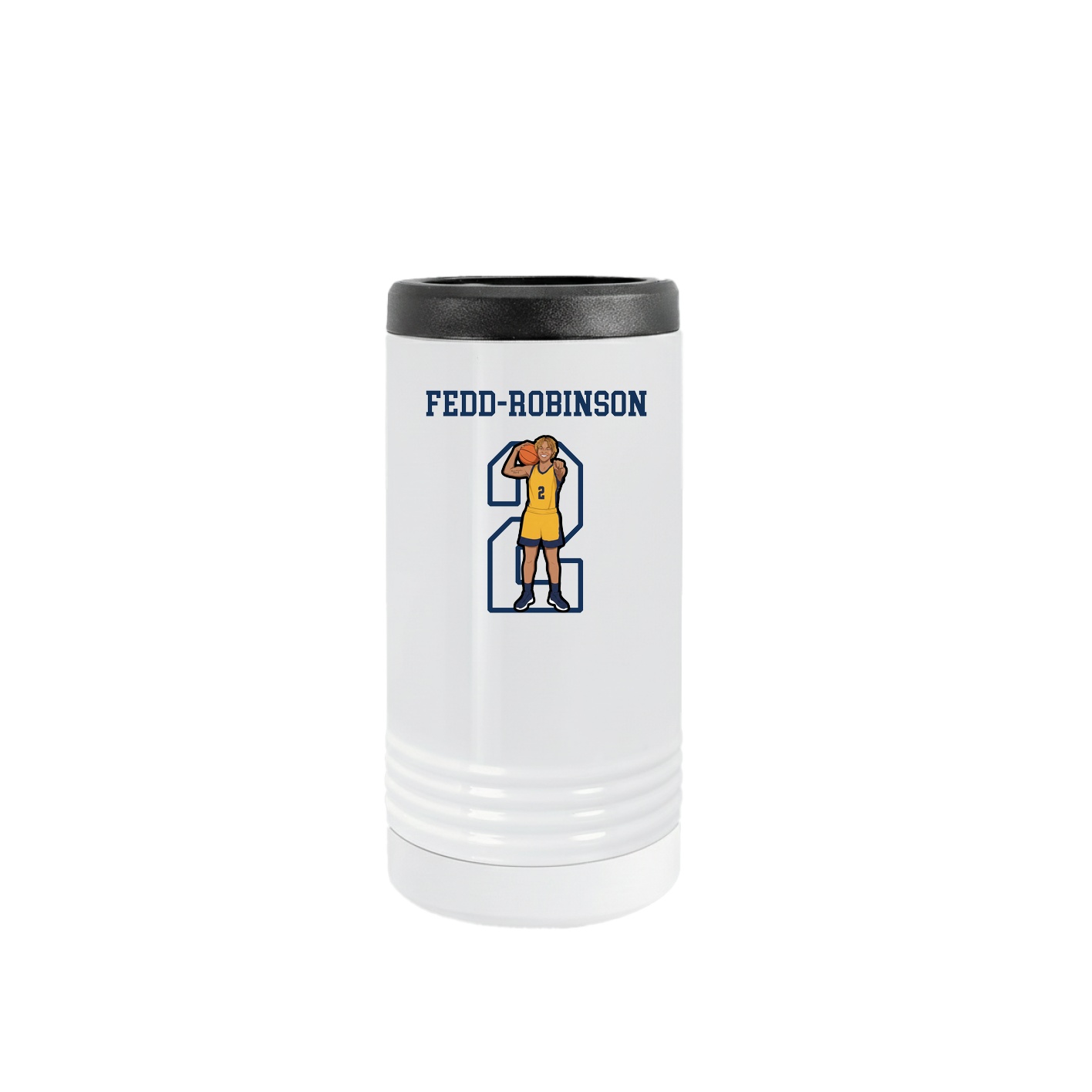 Slim Beverage Holder — Shirsey in White
