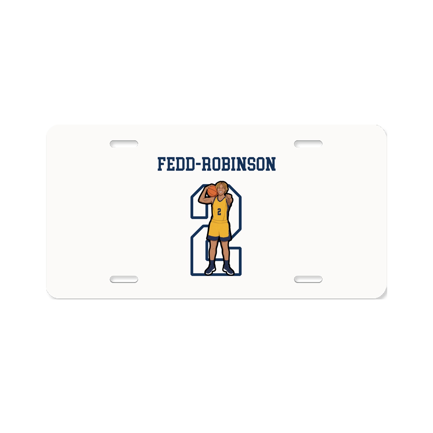 Aluminum License Plate