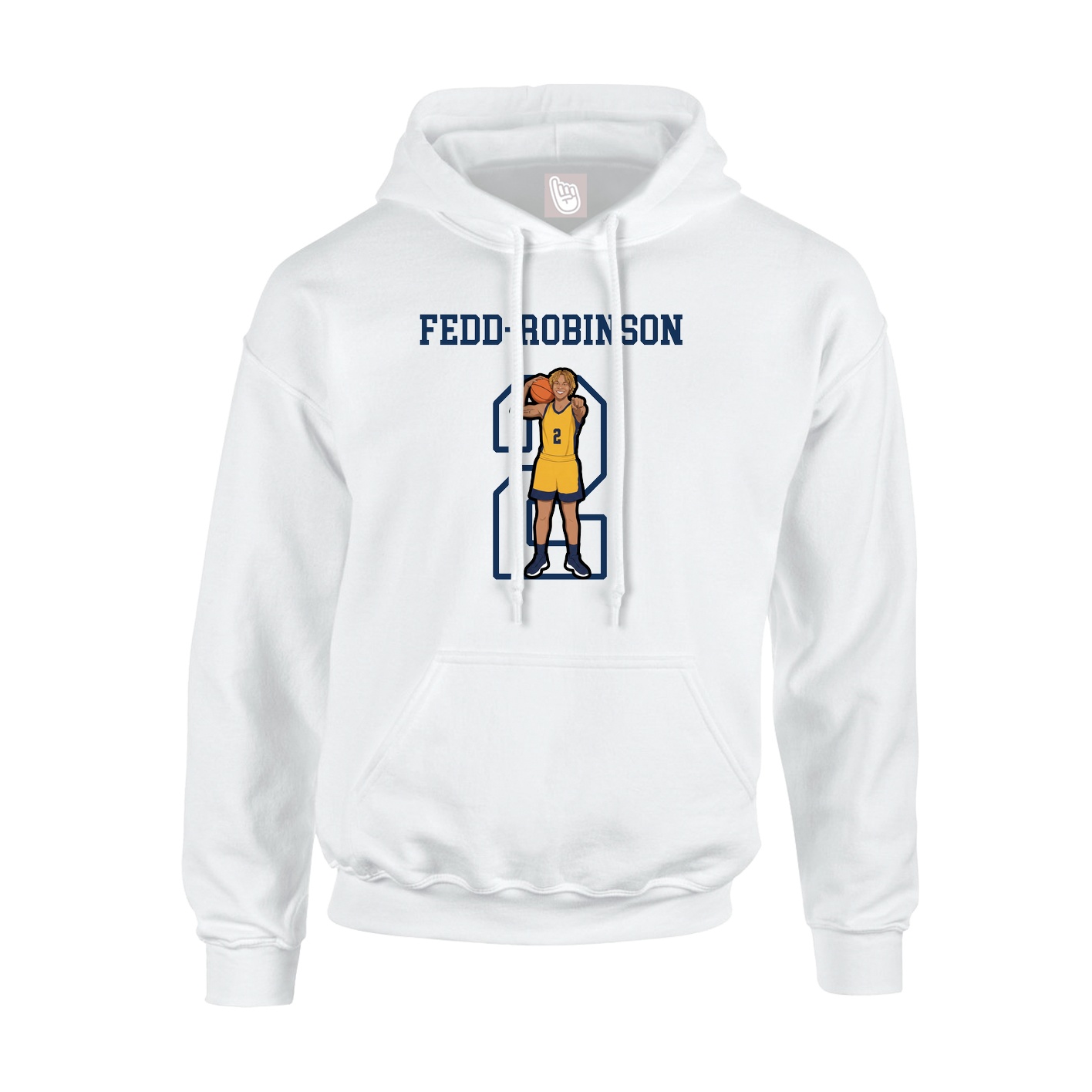Youth Hoodie — Shirsey in White