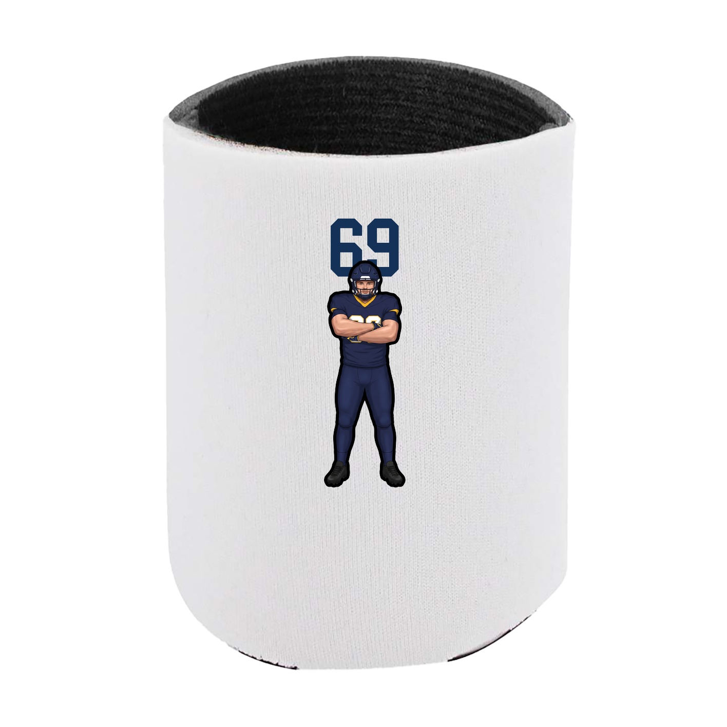 Can Holder — Number Top in White
