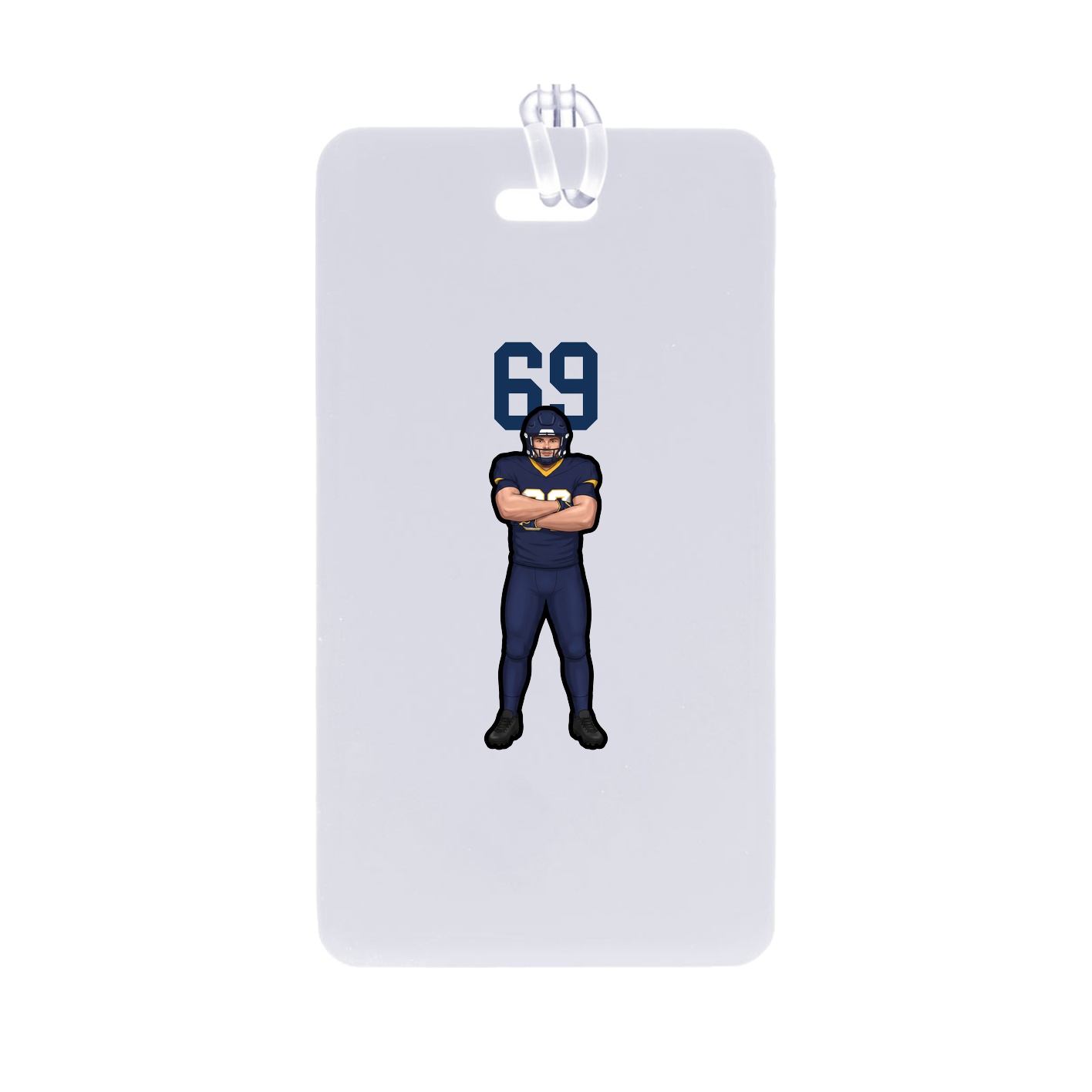 Bag Tag — Number Top in Classic
