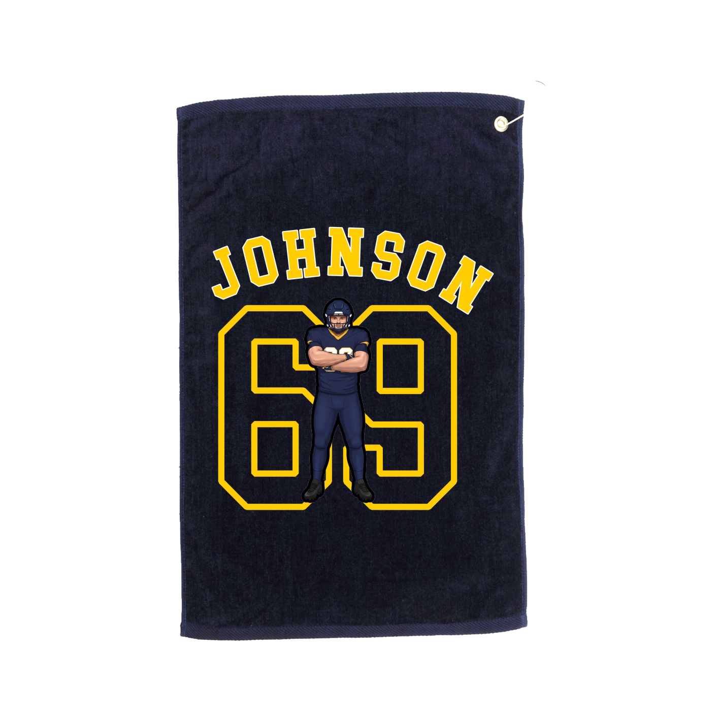 Golf Towel — Shirsey Arch in Navy