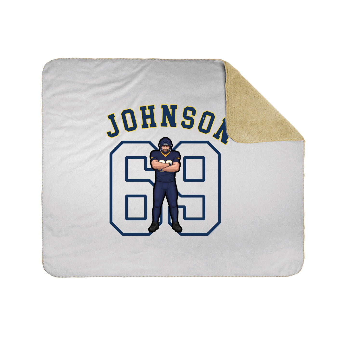 Throw Blanket — Shirsey Arch in White
