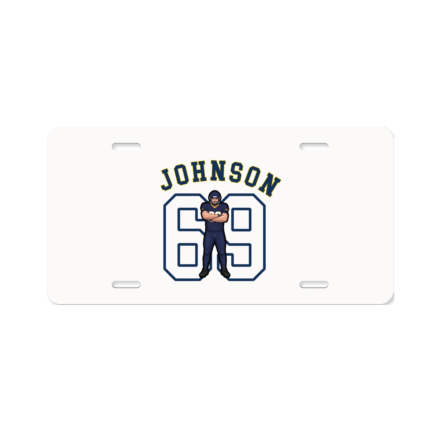 License Plate — Shirsey Arch in Classic