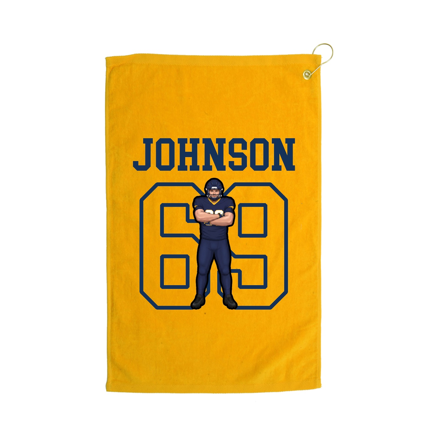 Golf Towel — Shirsey in Gold