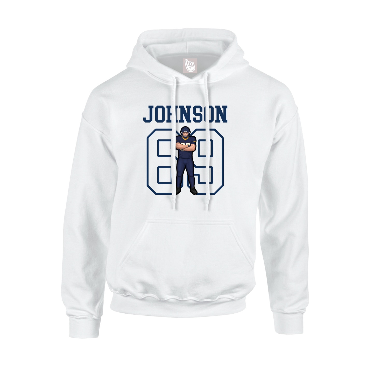 Youth Hoodie — Shirsey in White