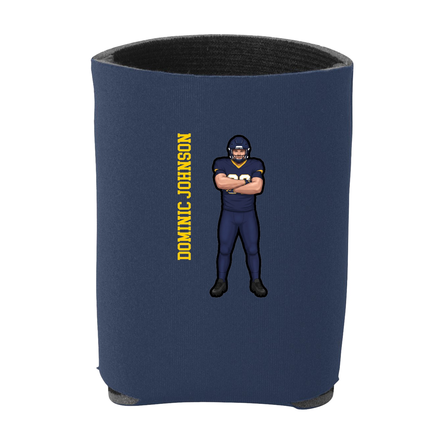 Can Holder — Name Vertical in Navy