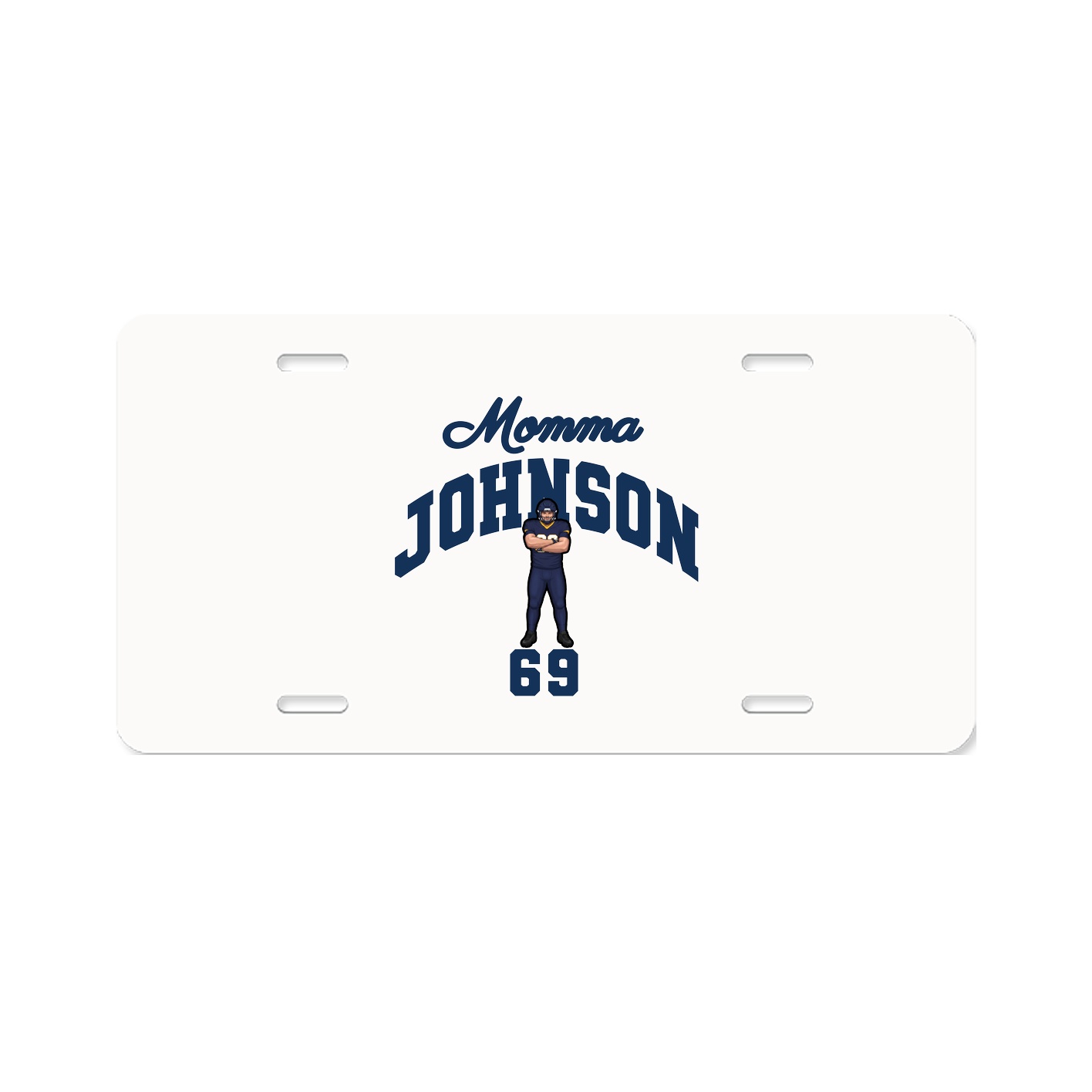 License Plate — Mothers Day Arch in Classic