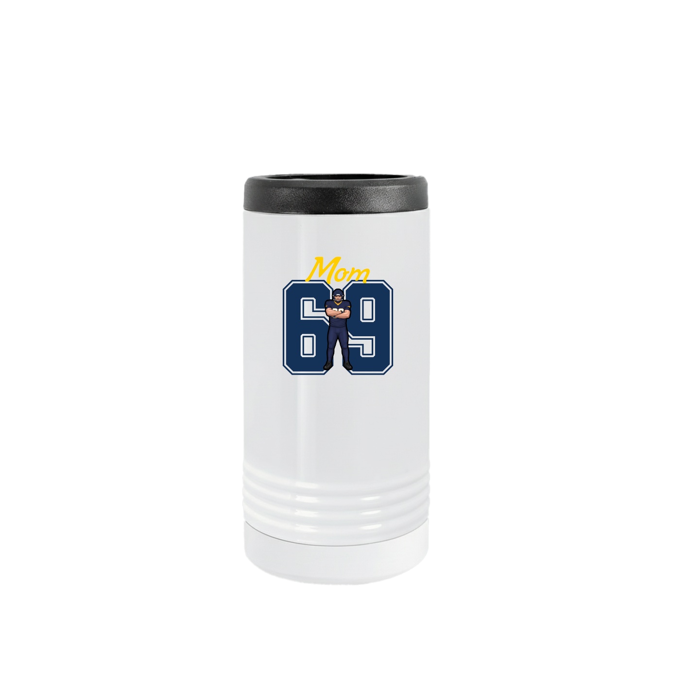 Slim Beverage Holder — Mothers Day Shirsey in White