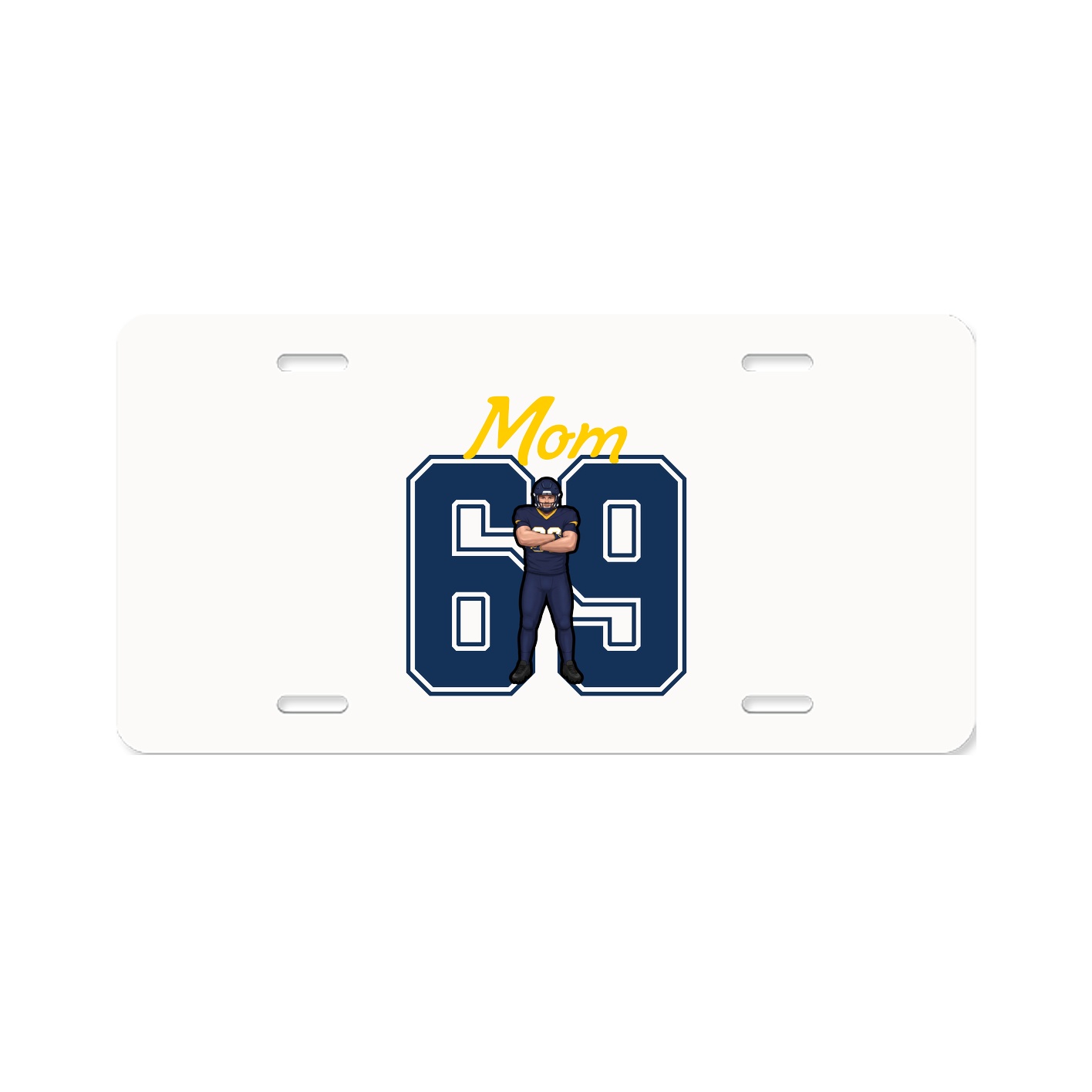 License Plate — Mothers Day Shirsey in Classic