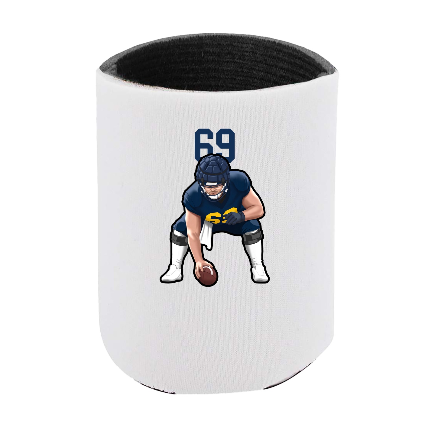Can Holder — Number Top in White