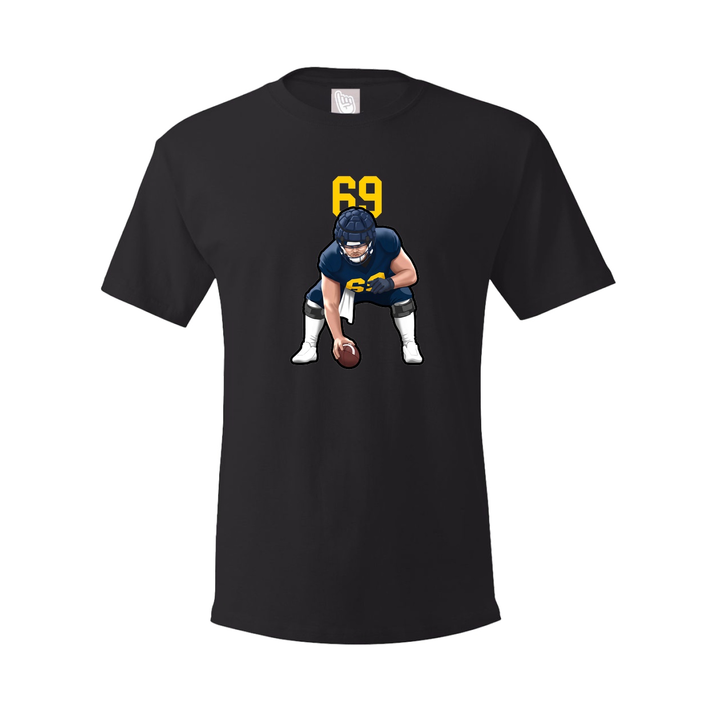 Tee — Number Top in Black