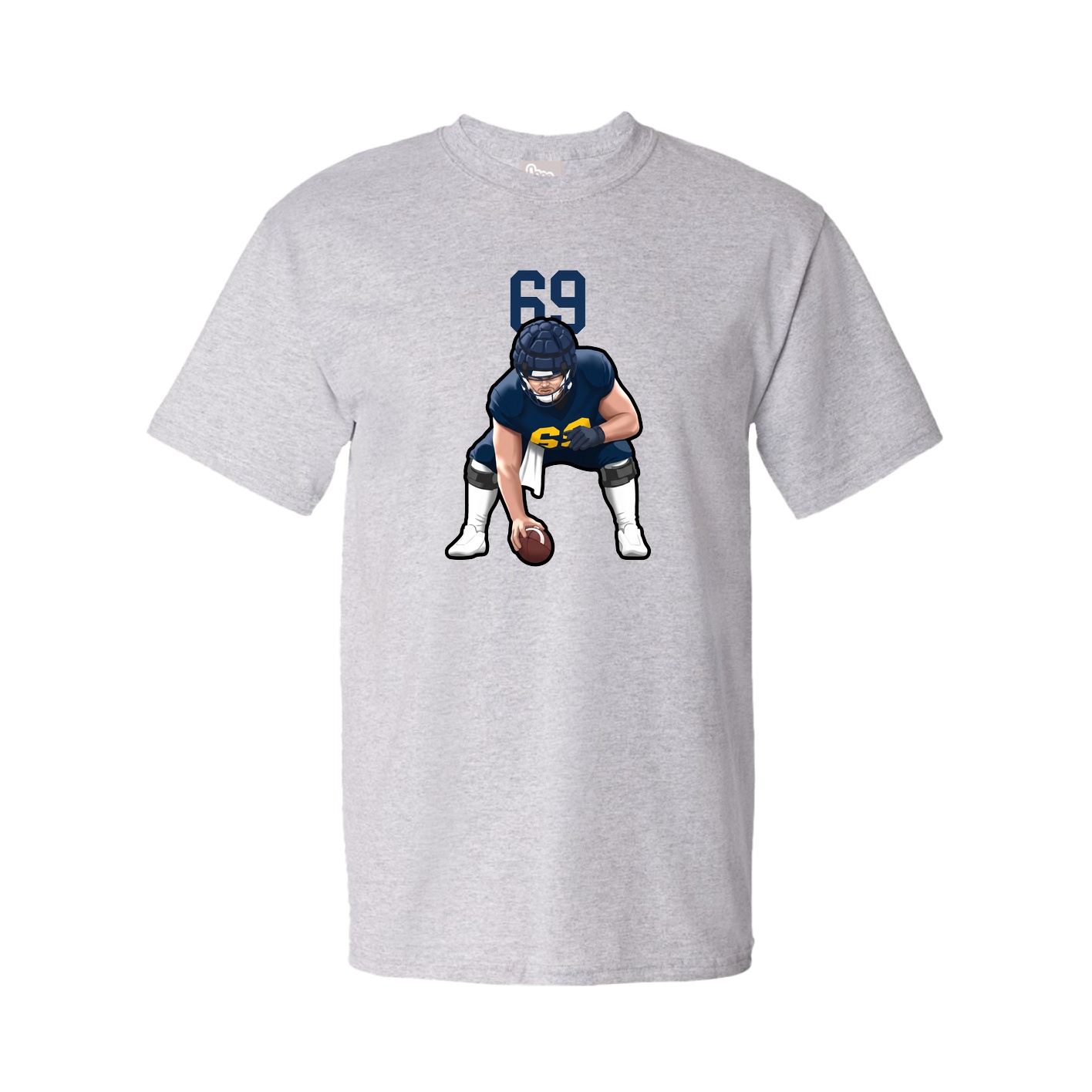 Tee — Number Top in Grey