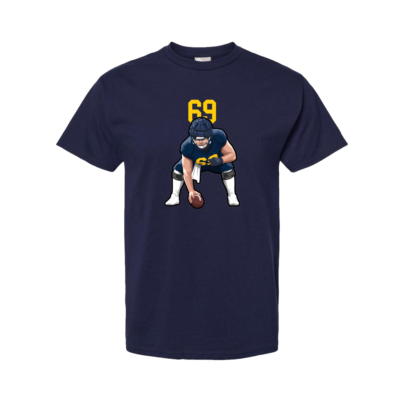 Youth Tee — Number Top in Navy