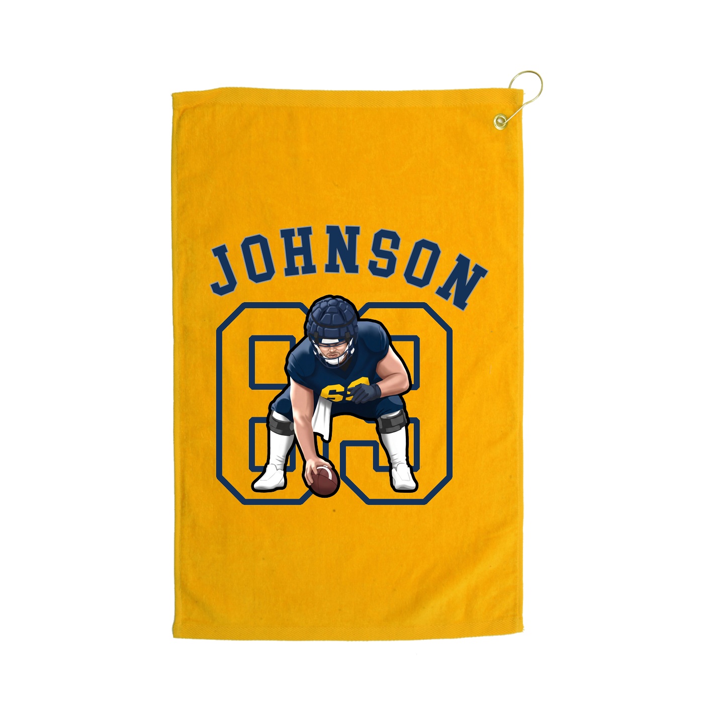 Golf Towel — Shirsey Arch in Gold