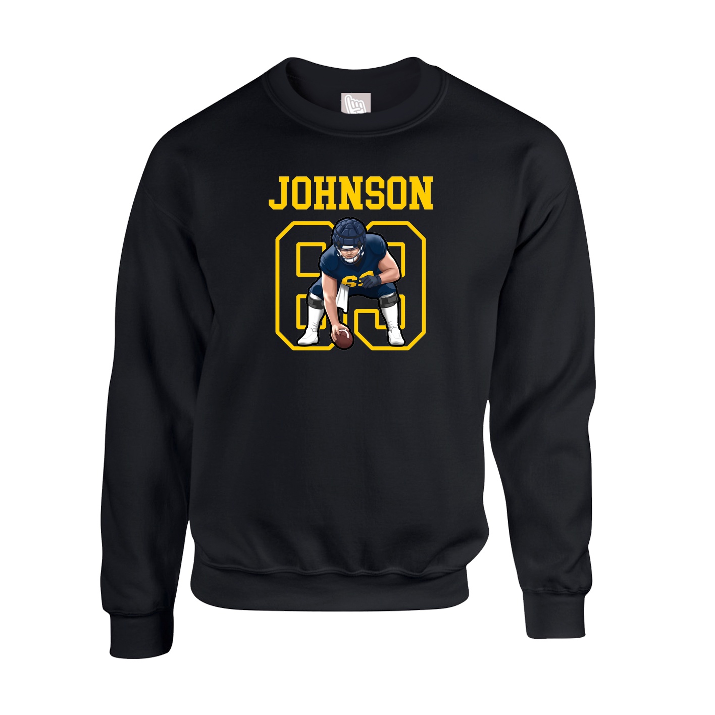 Fleece Crew — Shirsey in Black