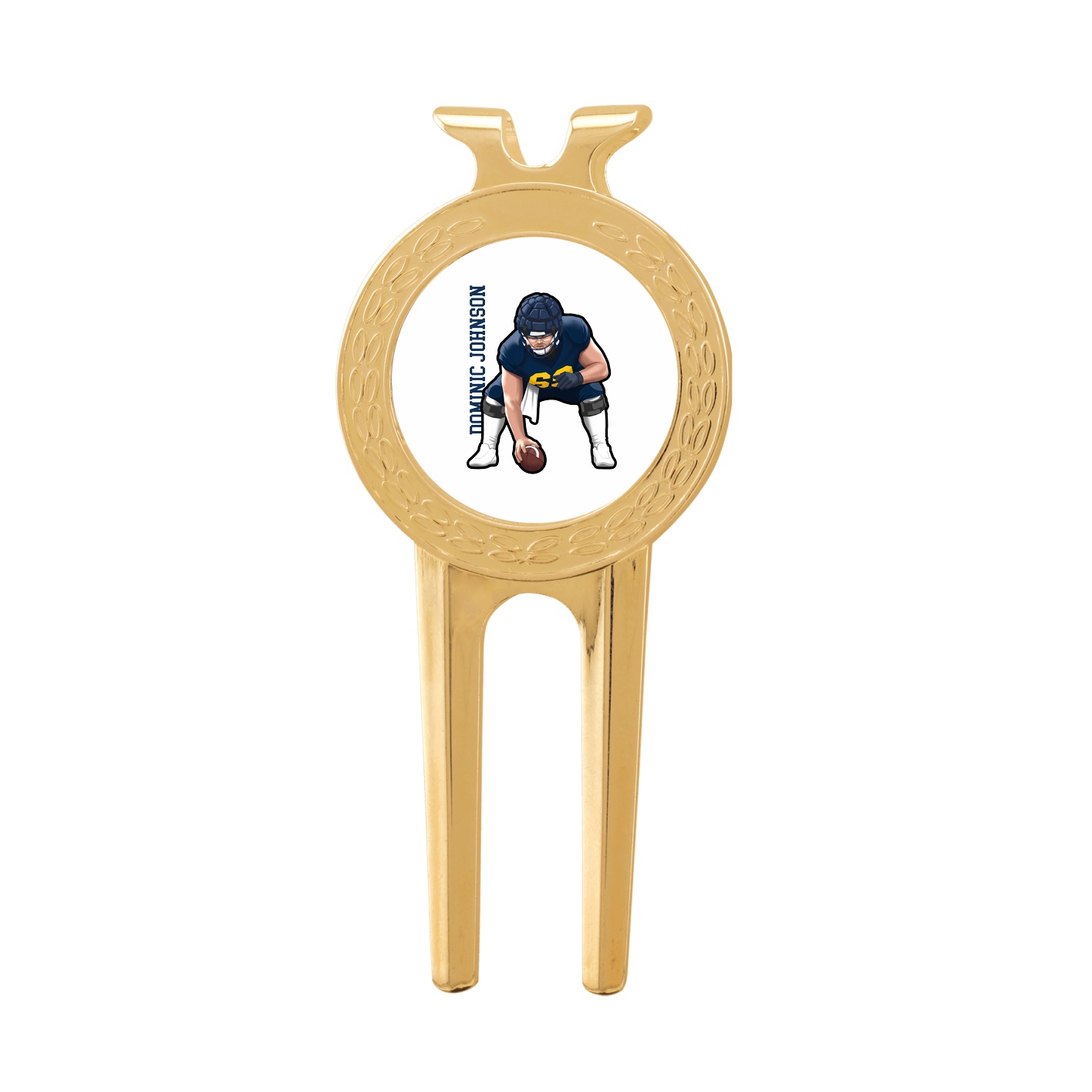 Divot Tool with Ball Marker — Name Vertical in Classic