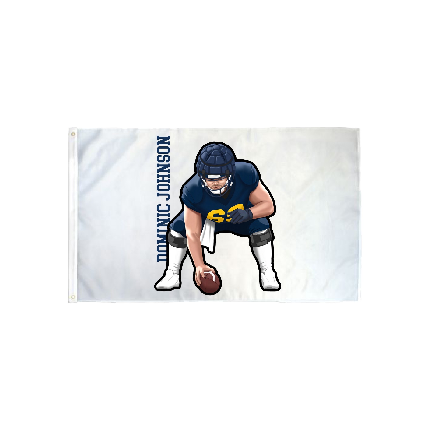 3x5 Flag — Name Vertical in Classic