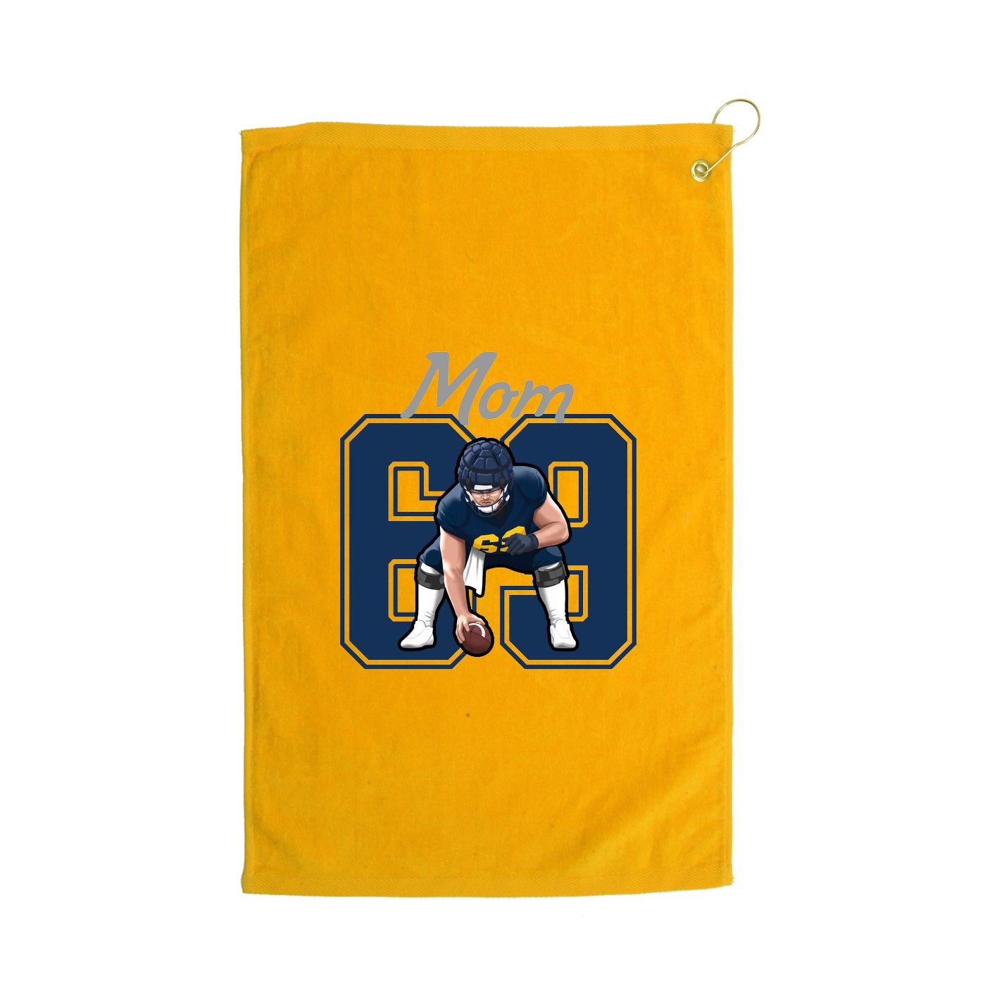 Golf Towel — Mothers Day Shirsey in Gold