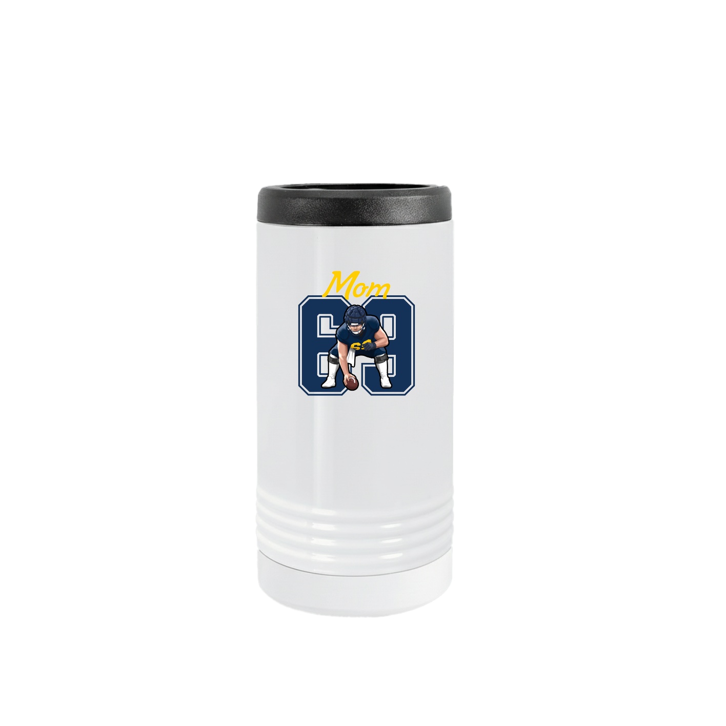 Slim Beverage Holder — Mothers Day Shirsey in White