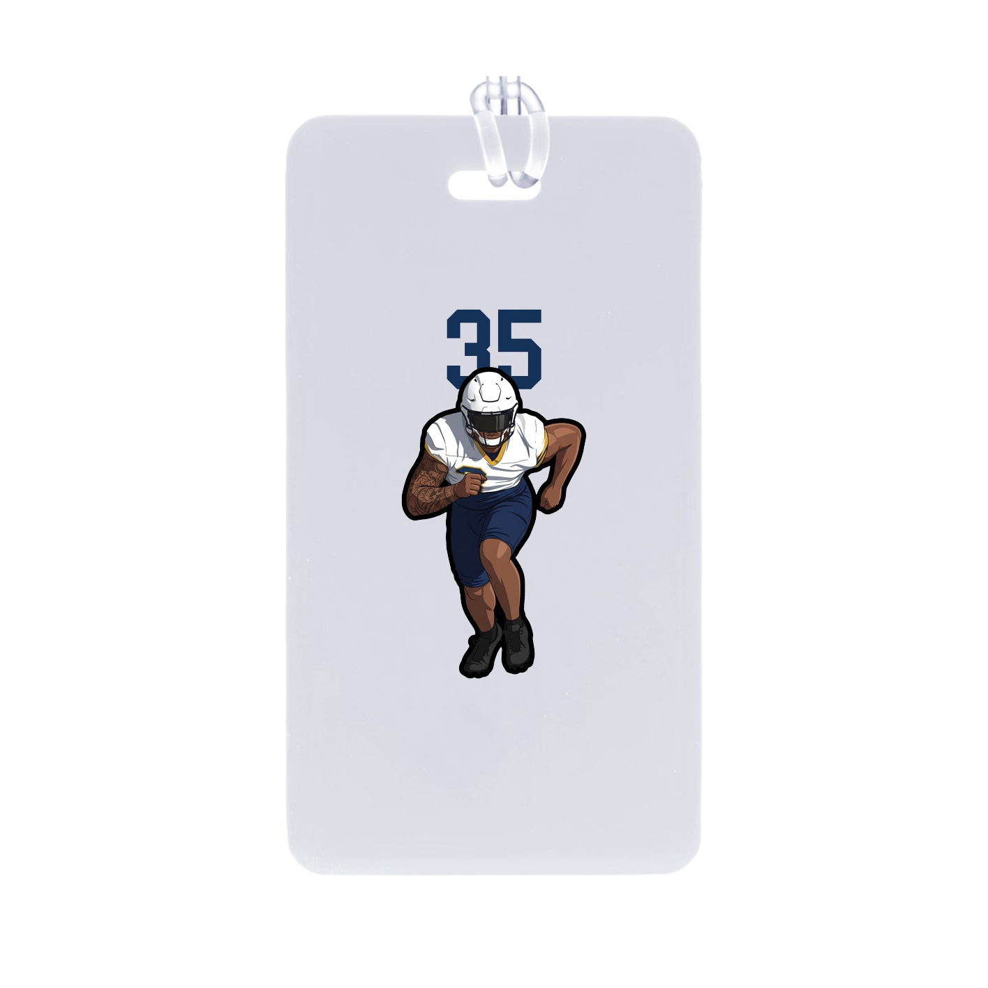 Bag Tag — Number Top in Classic