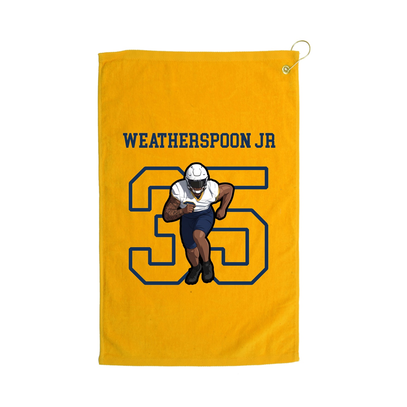 Golf Towel — Shirsey in Gold