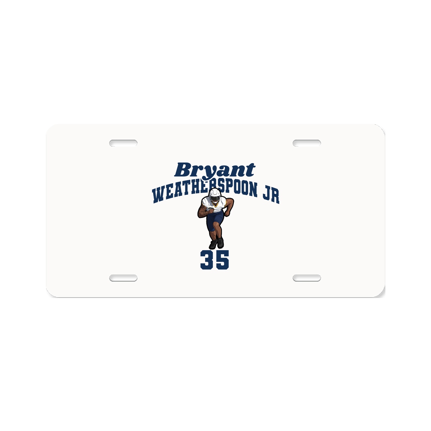 License Plate — Signature Arch in Classic