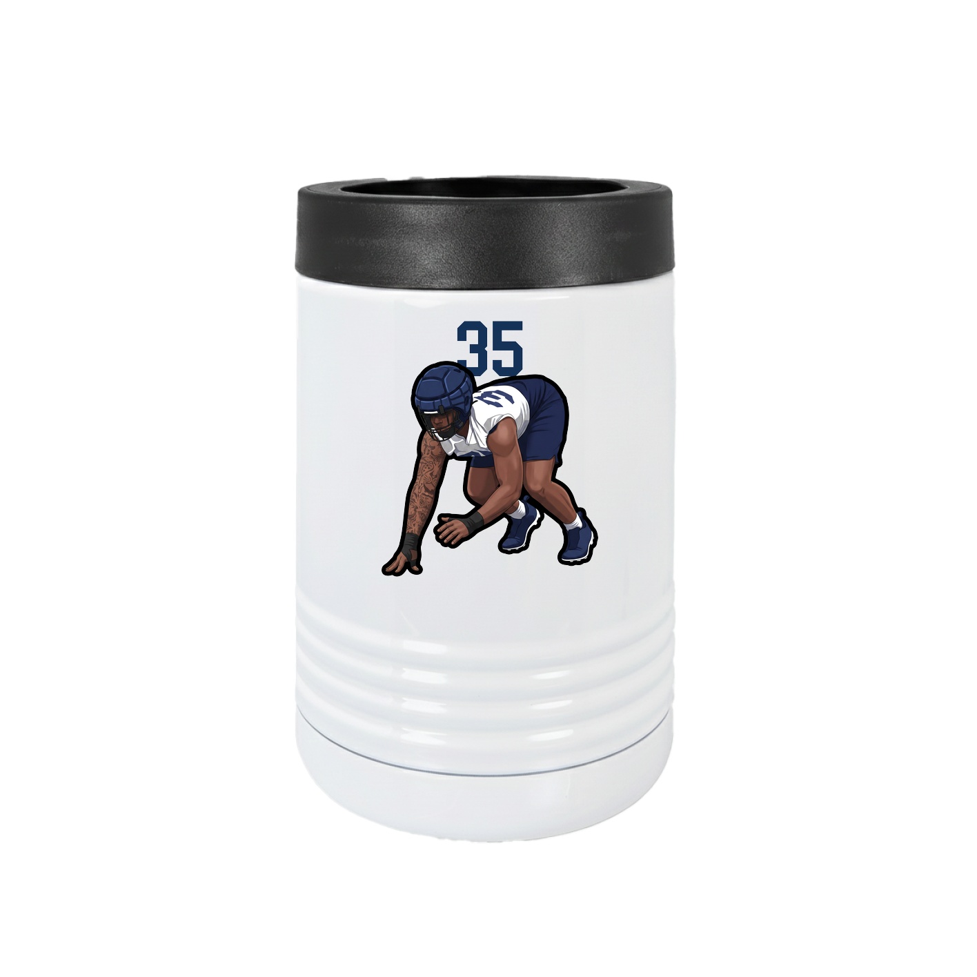 Beverage Holder — Number Top in White